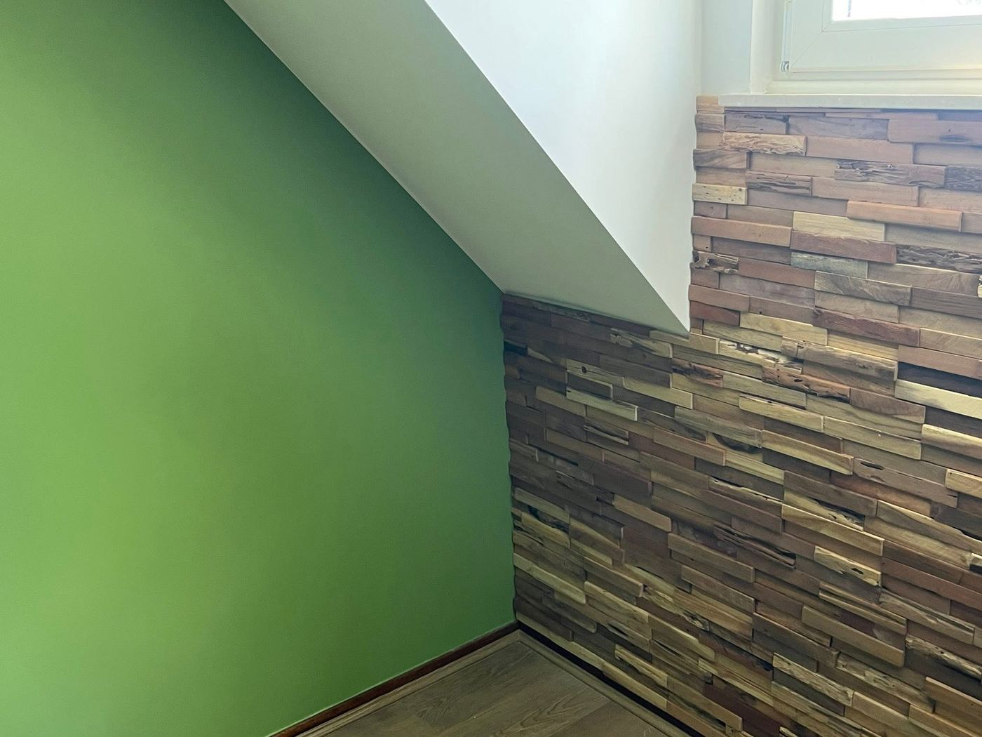Habillage mural en bois